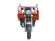 Κόκκινο ανοικτό σώμα 3 μοτοσικλέτα φορτίου ροδών, ενήλικο φορτίο τρίκυκλο 150zh-χ